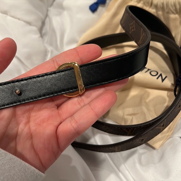 LV CIRCLE PRIME 20MM REVERSIBLE BELT - Picture 2 of 2